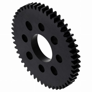Gear wheel 50 teeth (MOD 0.8, 4 mm thickness acetal)