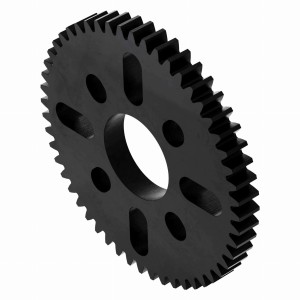 Gear wheel 52 teeth (MOD 0.8, 4 mm thickness acetal)