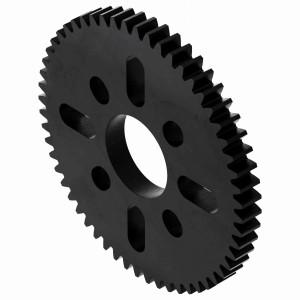 Gear wheel 56 teeth (MOD 0.8, 4 mm thickness acetal)