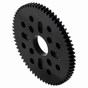 Gear wheel 66 teeth (MOD 0.8, 4 mm thickness acetal)