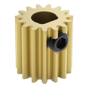 Gear wheel with pressure screw series 2301 (hole D 6mm, 15 teeth)