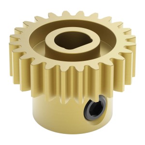 Gear wheel with pressure screw series 2301 (hole D 6mm, 24 teeth)