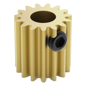 Gear wheel with pressure screw series 2304 (hole 6mm, 15 teeth)