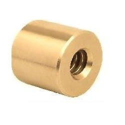 26x5 trapezoidal nut cylindrical bronze CNC