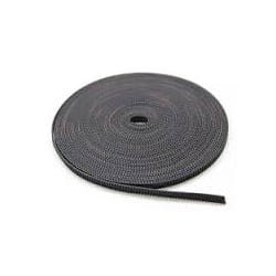 GT2 gears 10 mm drive, black reinforced, 100cm Reprap 3D printer CNC