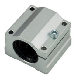 SMA12AJ Line bearing in an adjustable housing with the possibility of deleting slack