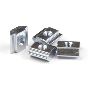 M8 groove inlets  for 40x40 and 40x80 profile [8]