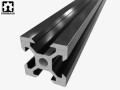 Profil aluminiowy V-SLOT 2020 - Czarny Anodowany 300 cm