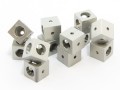 Kostka łączeniowa srebrna 12szt (15mmx15mmx15mm)