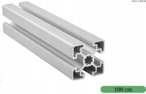 Profil aluminiowy konstrukcyjny 45x45x1000mm [10]