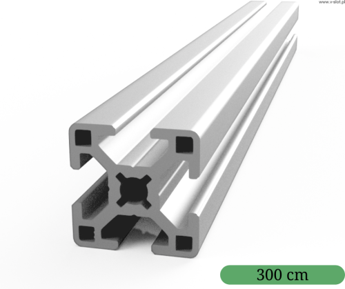 Profil aluminiowy konstrukcyjny 30x30 [8] 3000mm