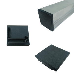 Zaślepki do słupków ogrodzeniowych 40x40 (komplet)