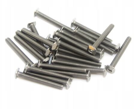 25x Śruba kwadratowa M3x25mm do profili MakerBeam