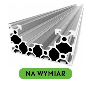 C-BEAM Profile - Anodized silver  Cut to size 