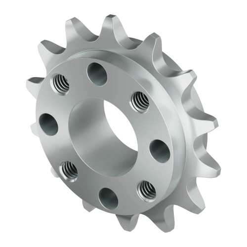 Aluminiowa zębatka do montażu na piaście serii 3310 o skoku 8 mm