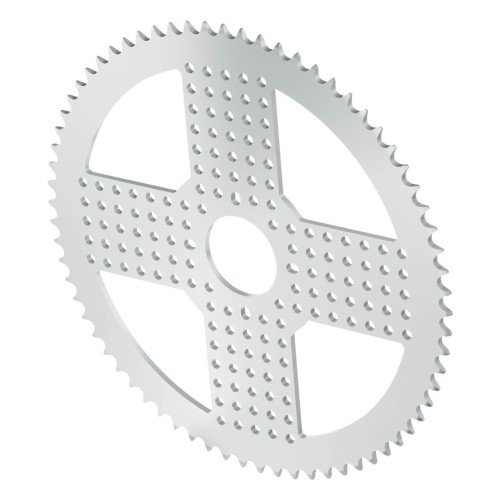 Zębatka aluminiowa do montażu piasty serii 3310 o skoku 8 mm