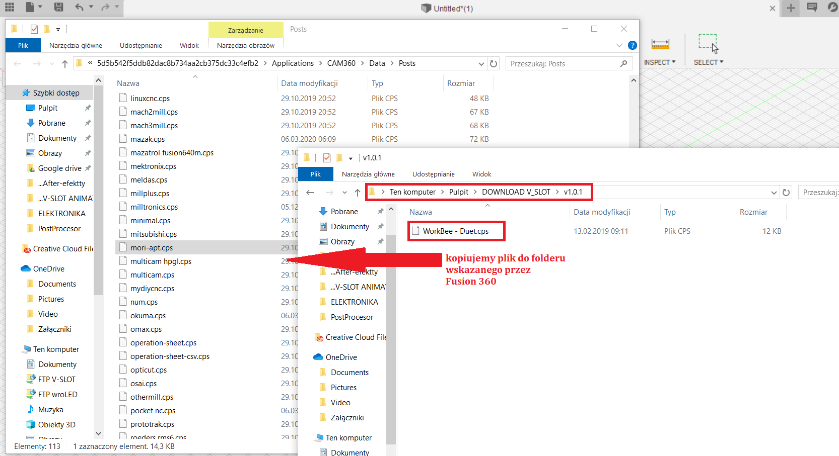 How to add a CNC Post Processor to Fusion 360 software